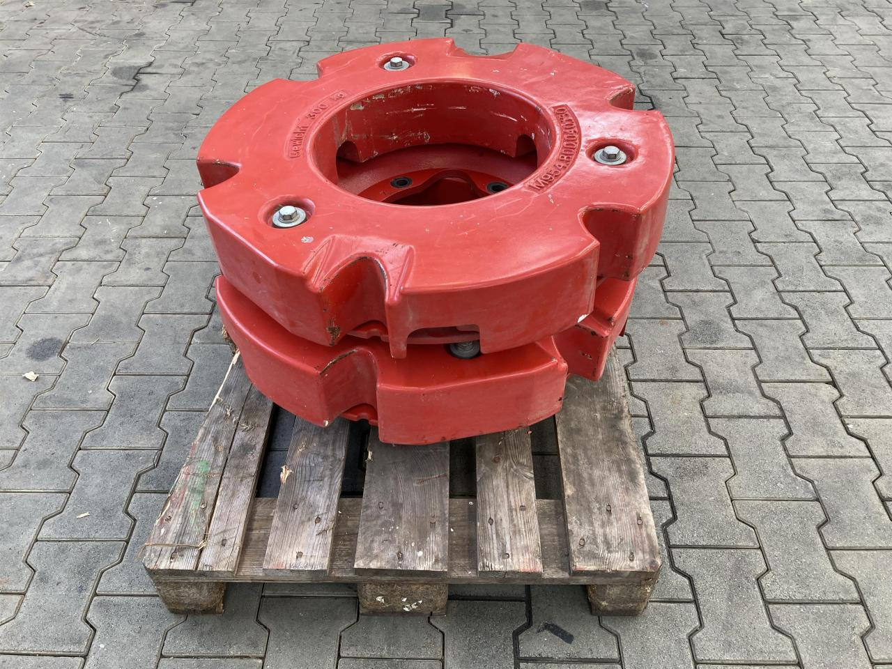 Fendt 2x 300 kg - Tegenwicht: afbeelding 2 Fendt 2x 300 kg - Tegenwicht: afbeelding 2