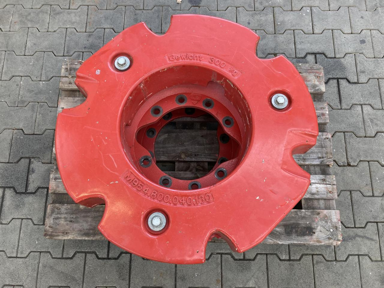 Fendt 2x 300 kg - Tegenwicht: afbeelding 3 Fendt 2x 300 kg - Tegenwicht: afbeelding 3