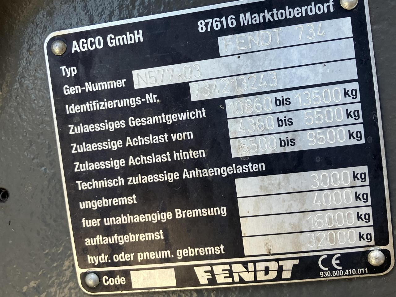 Fendt 718 Vario Profi - Tractor: afbeelding 4 Fendt 718 Vario Profi - Tractor: afbeelding 4