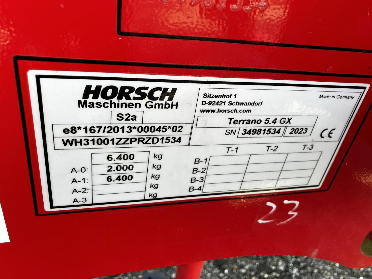 Horsch Terrano 5.4 GX - Cultivator: afbeelding 5 Horsch Terrano 5.4 GX - Cultivator: afbeelding 5