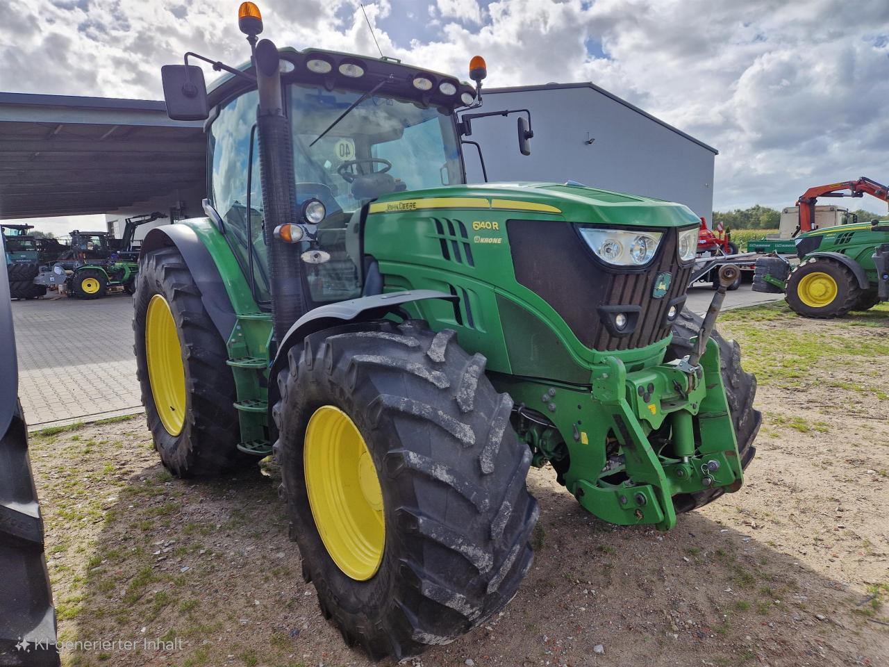 John Deere 6140R - Tractor: afbeelding 2 John Deere 6140R - Tractor: afbeelding 2