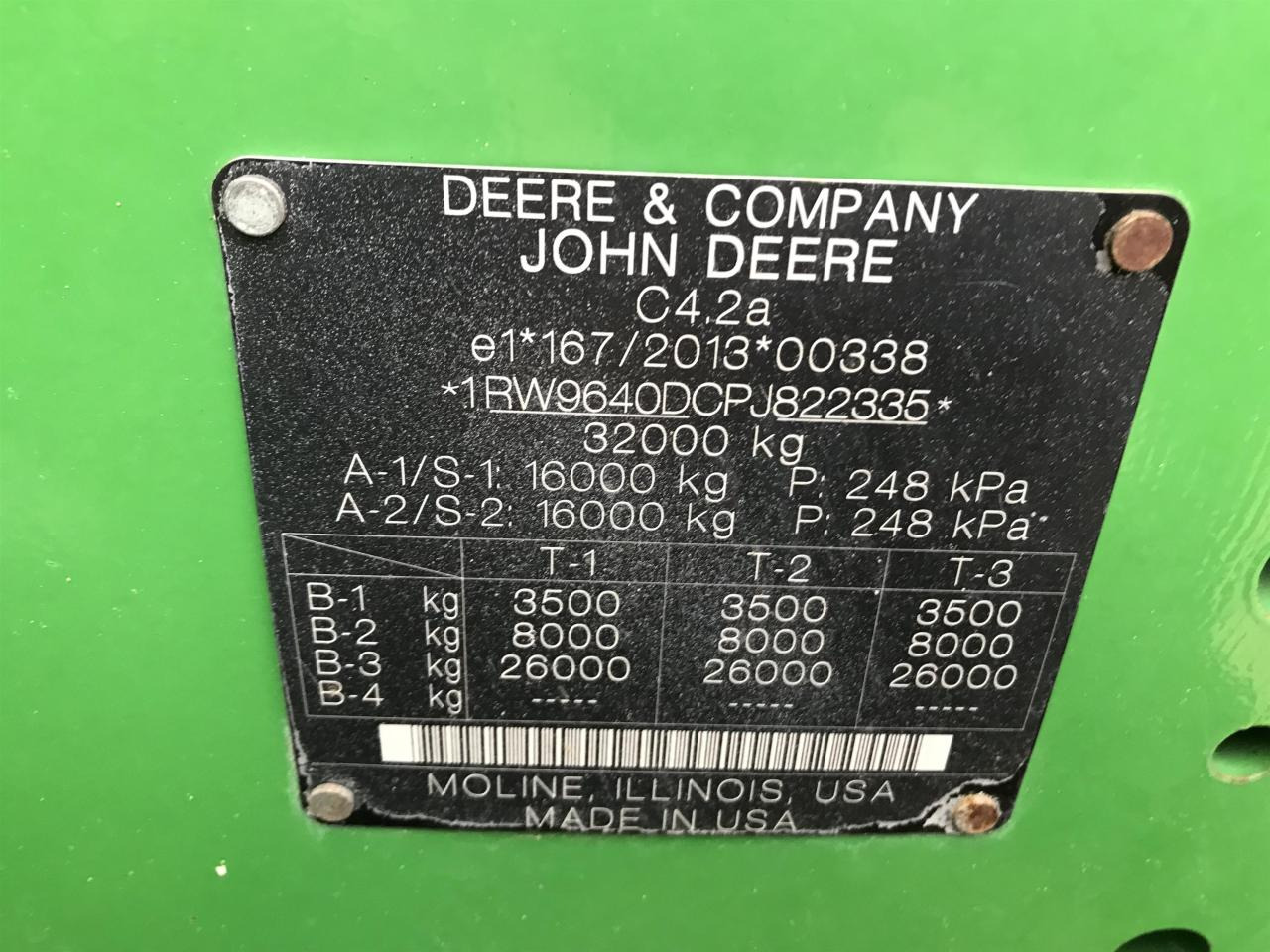 Tractor John Deere 9RX 640: afbeelding 16 Tractor John Deere 9RX 640: afbeelding 16