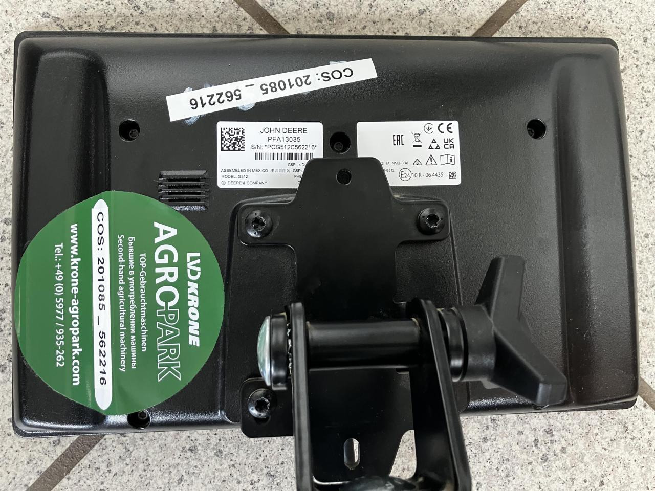 John Deere G5 Plus Zusatzdisplay - Navigatiesysteem voor Landbouwmachine: afbeelding 3 John Deere G5 Plus Zusatzdisplay - Navigatiesysteem voor Landbouwmachine: afbeelding 3