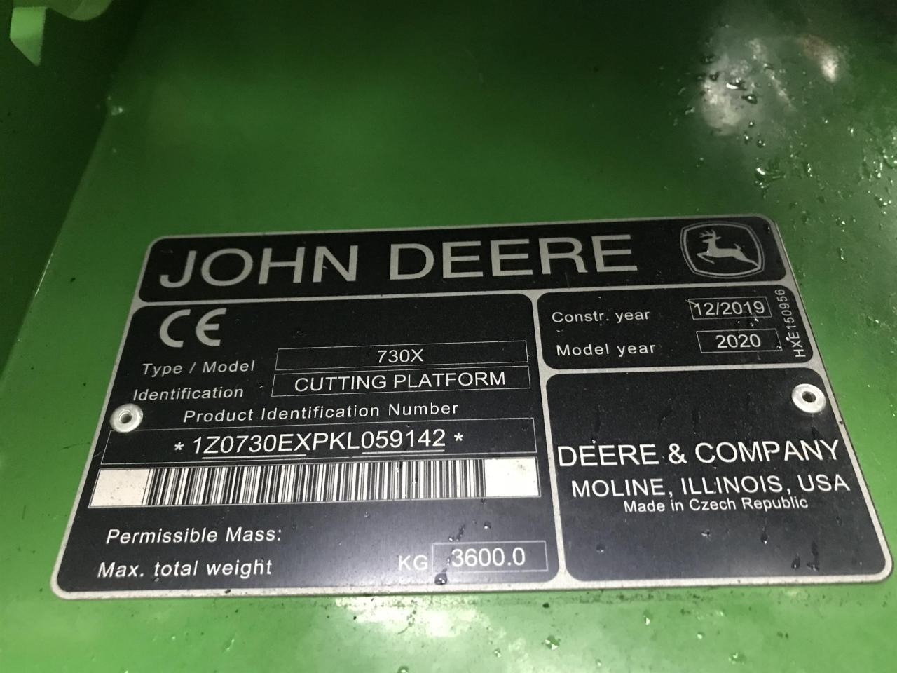 Maaidorser John Deere T670: afbeelding 14