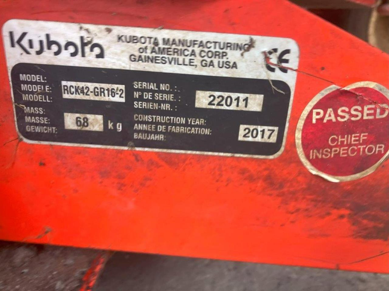 Kubota GR1600-ID-II - Gazonmaaier: afbeelding 2 Kubota GR1600-ID-II - Gazonmaaier: afbeelding 2