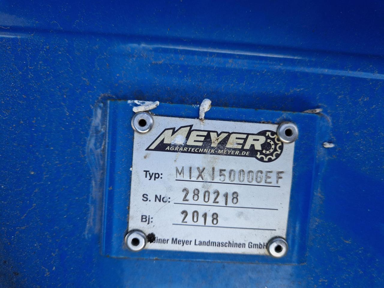 Bemestingstechniek Meyer MIXI 5000 GEF: afbeelding 10 Bemestingstechniek Meyer MIXI 5000 GEF: afbeelding 10