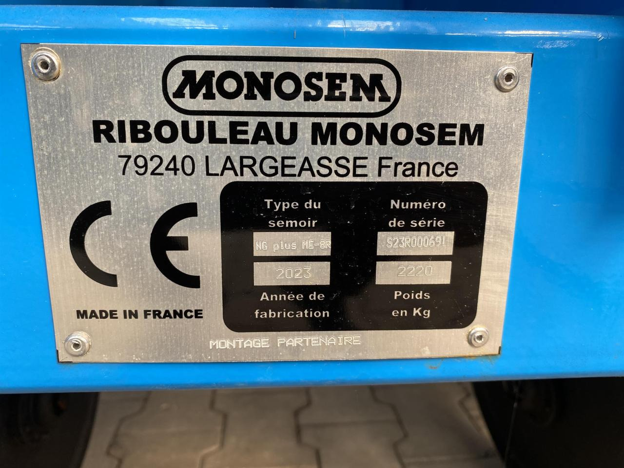 Monosem NG Plus 4-E 8-Reiher - Precisiezaaimachine: afbeelding 4 Monosem NG Plus 4-E 8-Reiher - Precisiezaaimachine: afbeelding 4