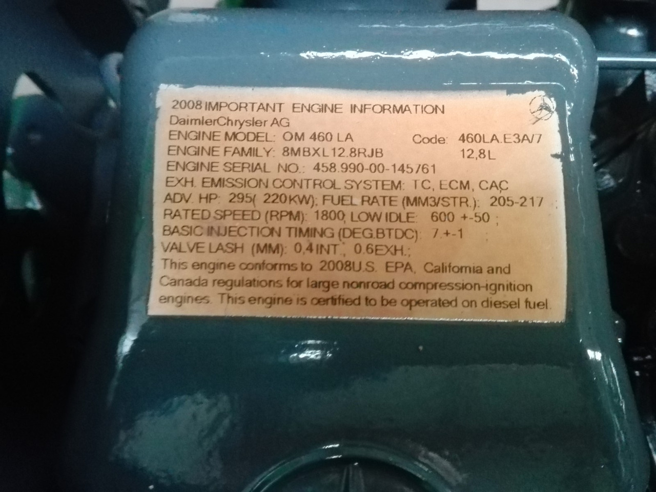 Engine HITACHI ZW310 263J1-02002 - Motor voor Bouwmachine: afbeelding 4 Engine HITACHI ZW310 263J1-02002 - Motor voor Bouwmachine: afbeelding 4