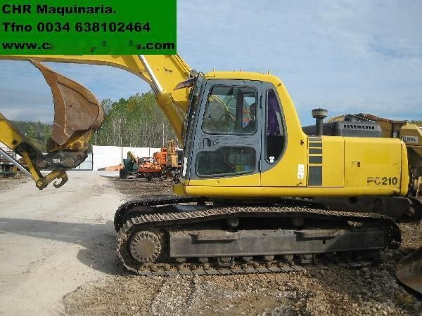 Komatsu PC210-6 - Rupsgraafmachine: afbeelding 1 Komatsu PC210-6 - Rupsgraafmachine: afbeelding 1