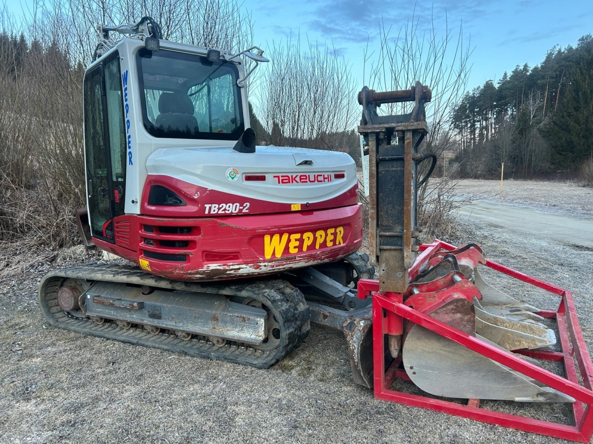 Takeuchi TB290-2 Bagger, Minibagger - Minigraafmachine: afbeelding 2 Takeuchi TB290-2 Bagger, Minibagger - Minigraafmachine: afbeelding 2