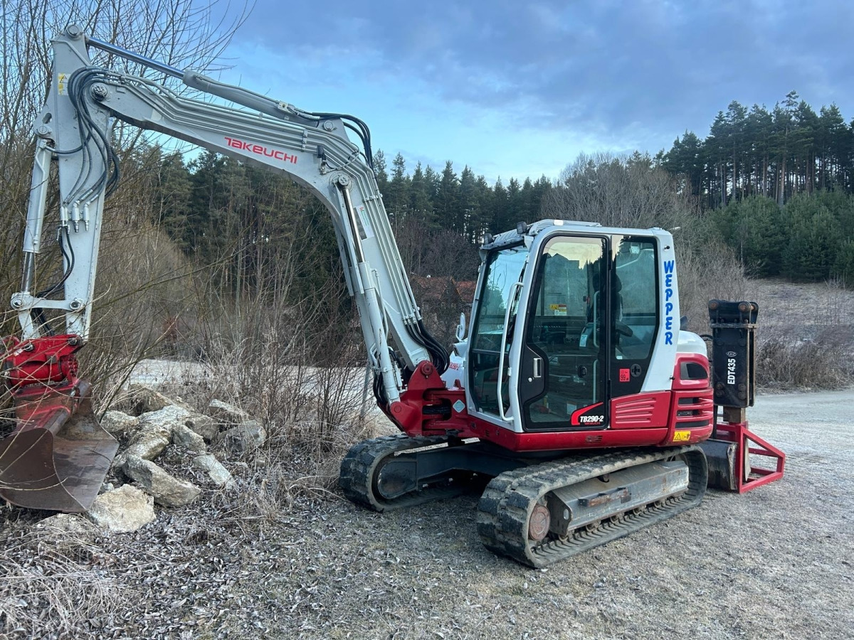 Takeuchi TB290-2 Bagger, Minibagger - Minigraafmachine: afbeelding 1 Takeuchi TB290-2 Bagger, Minibagger - Minigraafmachine: afbeelding 1