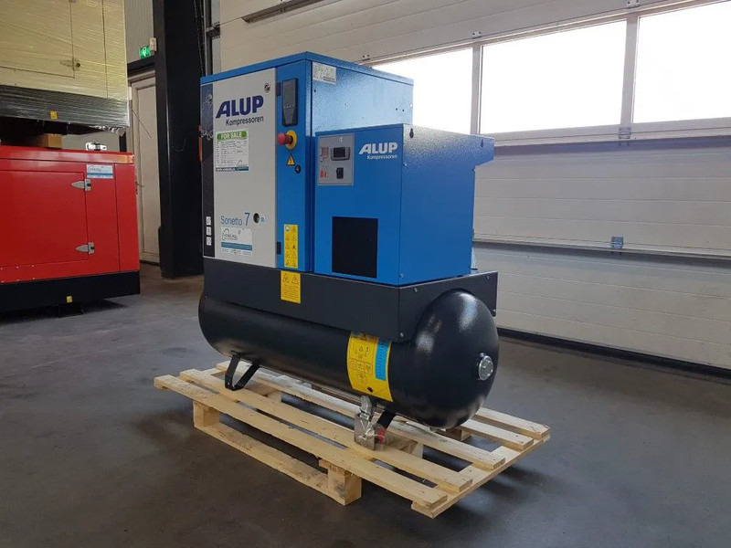 Alup Sonetto 7.5 + 200 Elektrische Schroefcompressor met ketel en droger 5.5 kW 750 L / min 10 Bar - Luchtcompressor: afbeelding 4 Alup Sonetto 7.5 + 200 Elektrische Schroefcompressor met ketel en droger 5.5 kW 750 L / min 10 Bar - Luchtcompressor: afbeelding 4
