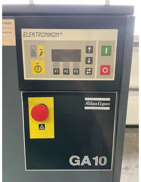 Atlas-Copco GA10 - 11 kW elektrische schroefcompressor - Luchtcompressor: afbeelding 5 Atlas-Copco GA10 - 11 kW elektrische schroefcompressor - Luchtcompressor: afbeelding 5