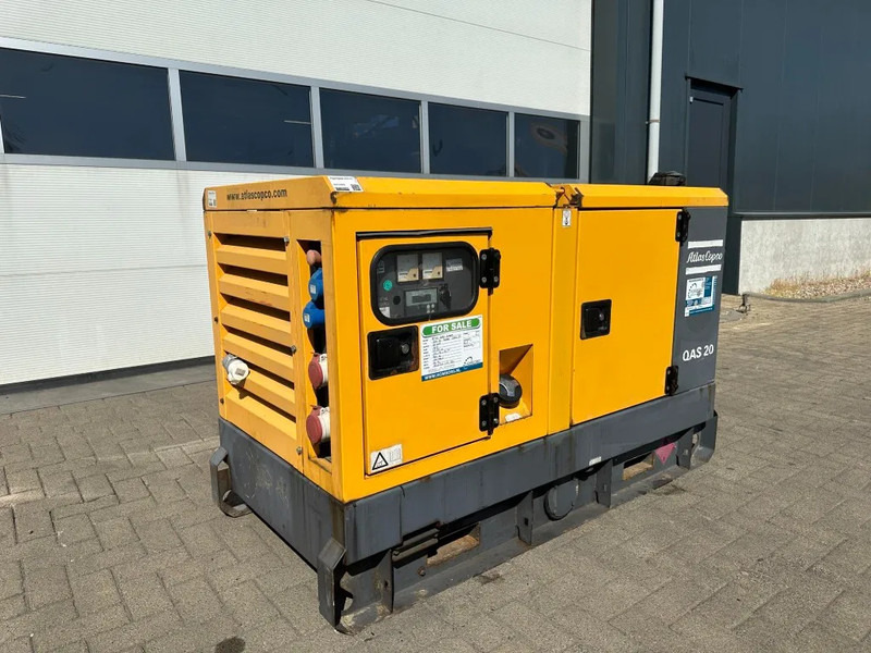 Atlas-Copco QAS 20 Kubota Leroy Somer 20 kVA Silent Rental generatorrset Stage 3A - Industrie generator: afbeelding 5 Atlas-Copco QAS 20 Kubota Leroy Somer 20 kVA Silent Rental generatorrset Stage 3A - Industrie generator: afbeelding 5