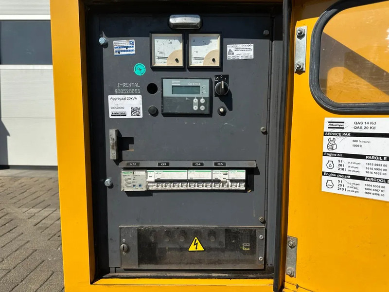 Atlas-Copco QAS 20 Kubota Leroy Somer 20 kVA Silent Rental generatorrset Stage 3A - Industrie generator: afbeelding 3 Atlas-Copco QAS 20 Kubota Leroy Somer 20 kVA Silent Rental generatorrset Stage 3A - Industrie generator: afbeelding 3