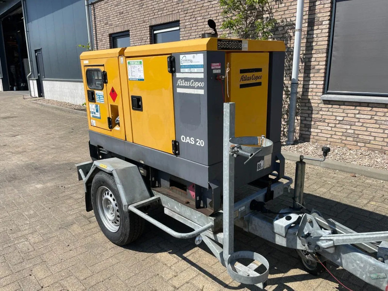 Atlas-Copco QAS 20 Kubota mobiele 20 kVA Silent Rental generatorrset Stage 3A - Industrie generator: afbeelding 3 Atlas-Copco QAS 20 Kubota mobiele 20 kVA Silent Rental generatorrset Stage 3A - Industrie generator: afbeelding 3