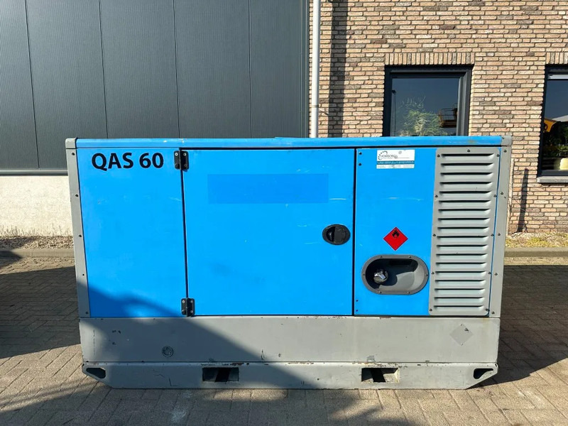 Atlas-Copco QAS 60 Perkins Stamford 60 kVA Silent Rental generatorset - Industrie generator: afbeelding 1 Atlas-Copco QAS 60 Perkins Stamford 60 kVA Silent Rental generatorset - Industrie generator: afbeelding 1