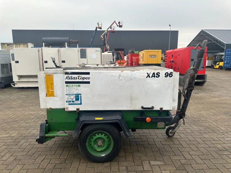 Atlas-Copco XAS 96 DD EU Deutz 5.3 m3 / min 35 kW 7 Bar mobiele Diesel Compressor aanhanger - Luchtcompressor: afbeelding 1 Atlas-Copco XAS 96 DD EU Deutz 5.3 m3 / min 35 kW 7 Bar mobiele Diesel Compressor aanhanger - Luchtcompressor: afbeelding 1
