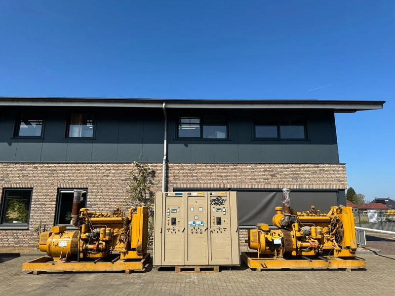 Caterpillar G343 Leroy Somer 275 kVA gas generatorset ex Emergency 138 hours ! - Industrie generator: afbeelding 2 Caterpillar G343 Leroy Somer 275 kVA gas generatorset ex Emergency 138 hours ! - Industrie generator: afbeelding 2