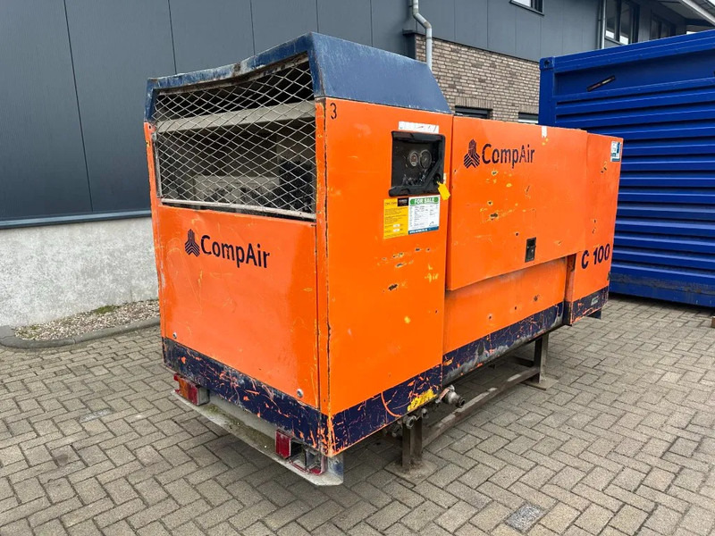 Compair C100 Mercedes OM 364 A 10.5 m3 / min 77 kW 7 Bar Silent Diesel Compressor - Luchtcompressor: afbeelding 2 Compair C100 Mercedes OM 364 A 10.5 m3 / min 77 kW 7 Bar Silent Diesel Compressor - Luchtcompressor: afbeelding 2