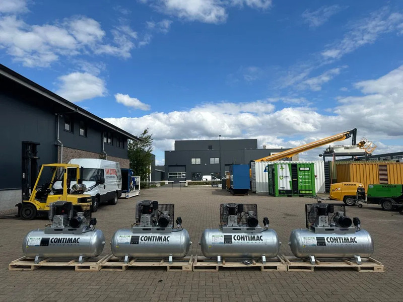 Contimac CM 655 / 10 / 270D Galva 4 kW 650 L / min 10 Bar Zuigercompressor t.b.v Agri Gegalvaniseerd - Luchtcompressor: afbeelding 2 Contimac CM 655 / 10 / 270D Galva 4 kW 650 L / min 10 Bar Zuigercompressor t.b.v Agri Gegalvaniseerd - Luchtcompressor: afbeelding 2