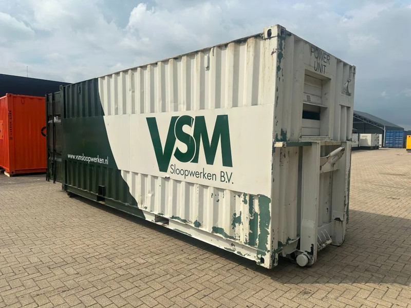 Deutz BF6M 716 AvK 200 kVA generatorset in container afzetbak haakarm - Industrie generator: afbeelding 1 Deutz BF6M 716 AvK 200 kVA generatorset in container afzetbak haakarm - Industrie generator: afbeelding 1