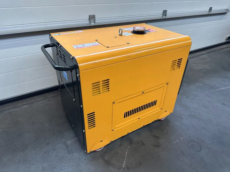 Nieuw Industrie generator Diesel Diesel Generator UK-9500 5.5 kW 230 en 400 Volt Silent Diesel generator New !: afbeelding 9
