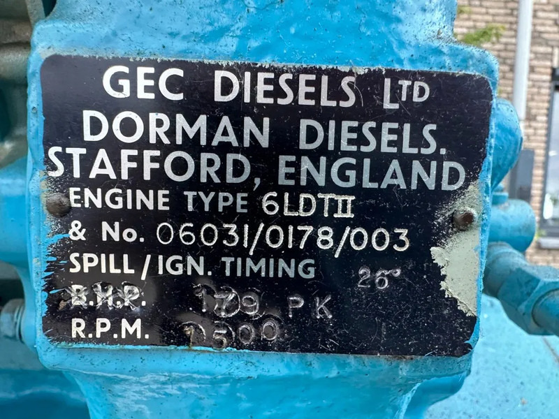 Dorman 6LDTII AvK 150 kVA Noodstroom generatorset Ex Emergency 465 hours - Industrie generator: afbeelding 5 Dorman 6LDTII AvK 150 kVA Noodstroom generatorset Ex Emergency 465 hours - Industrie generator: afbeelding 5