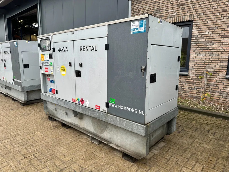 Industrie generator Europower EPUS44TDE Kubota Leroy Somer 44 kVA Supersilent Rentalg eneratorset 2018 !: afbeelding 12