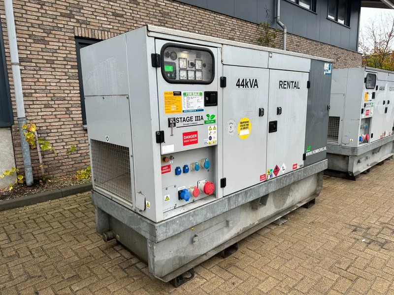 Industrie generator Europower EPUS44TDE Kubota Leroy Somer 44 kVA Supersilent Rentalg eneratorset 2018 !: afbeelding 8
