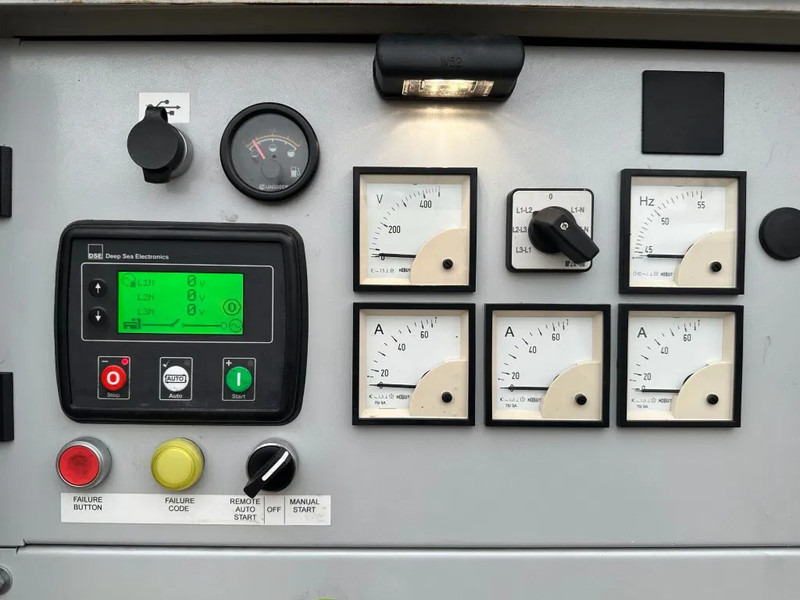 Industrie generator Europower EPUS44TDE Kubota Leroy Somer 44 kVA Supersilent Rentalg eneratorset 2018 !: afbeelding 11
