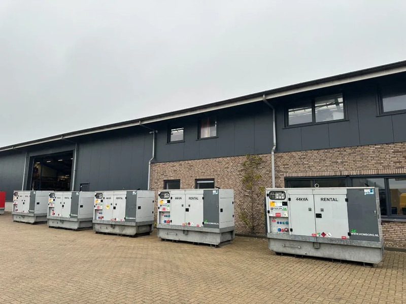 Industrie generator Europower EPUS44TDE Kubota Leroy Somer 44 kVA Supersilent Rentalg eneratorset 2018 !: afbeelding 6