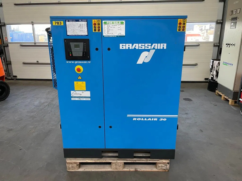 Grassair RLR30B G10 elektrische schroefcompressor 22 KW, 3.000L/min. 10Bar - Luchtcompressor: afbeelding 1 Grassair RLR30B G10 elektrische schroefcompressor 22 KW, 3.000L/min. 10Bar - Luchtcompressor: afbeelding 1