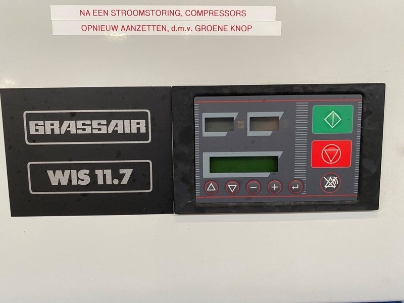 Grassair WIS 11.7 Silent 4 kW 550 L / min 12 Bar Schroefcompressor - Luchtcompressor: afbeelding 4 Grassair WIS 11.7 Silent 4 kW 550 L / min 12 Bar Schroefcompressor - Luchtcompressor: afbeelding 4