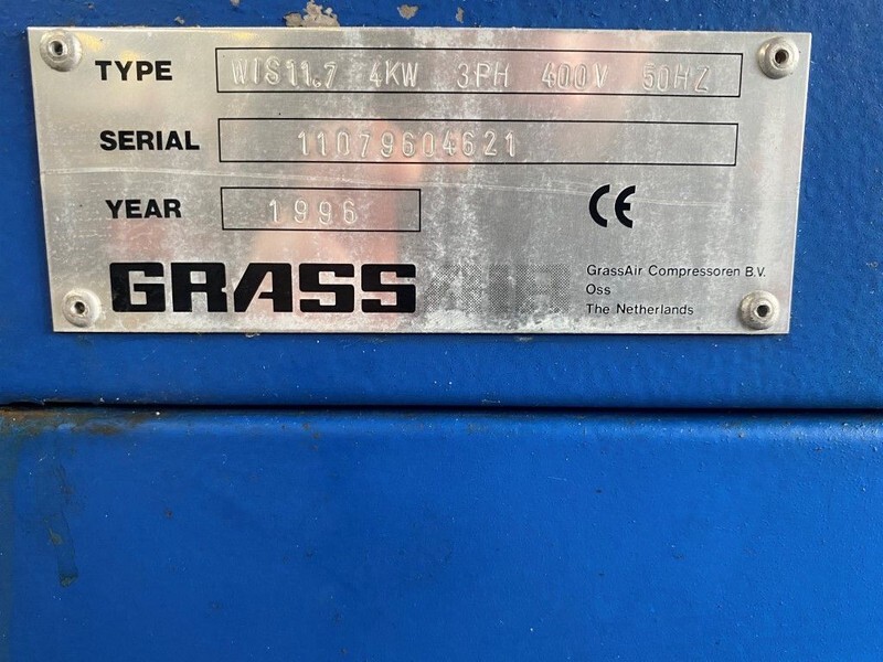 Grassair WIS 11.7 Silent 4 kW 550 L / min 12 Bar Schroefcompressor - Luchtcompressor: afbeelding 2 Grassair WIS 11.7 Silent 4 kW 550 L / min 12 Bar Schroefcompressor - Luchtcompressor: afbeelding 2