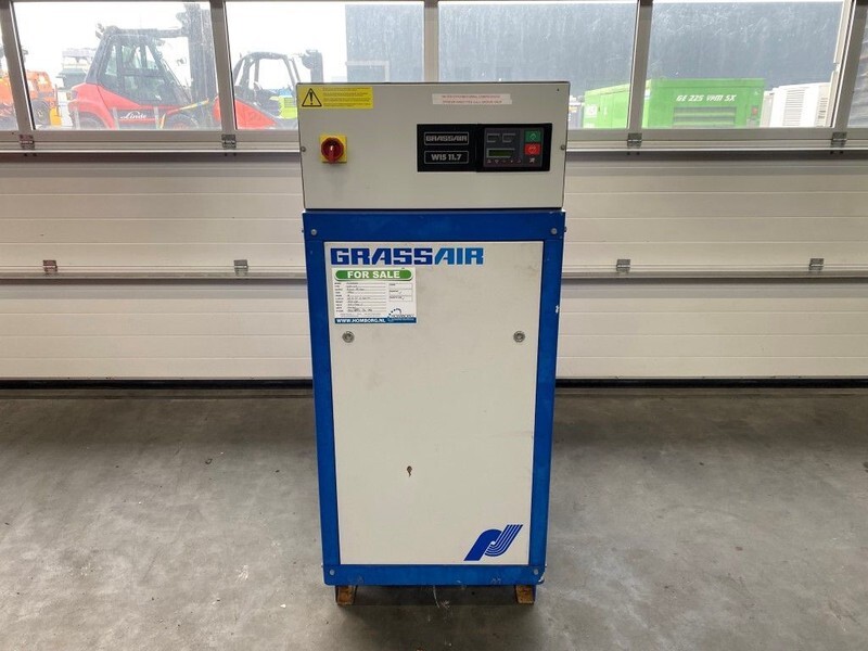 Grassair WIS 11.7 Silent 4 kW 550 L / min 12 Bar Schroefcompressor - Luchtcompressor: afbeelding 1 Grassair WIS 11.7 Silent 4 kW 550 L / min 12 Bar Schroefcompressor - Luchtcompressor: afbeelding 1