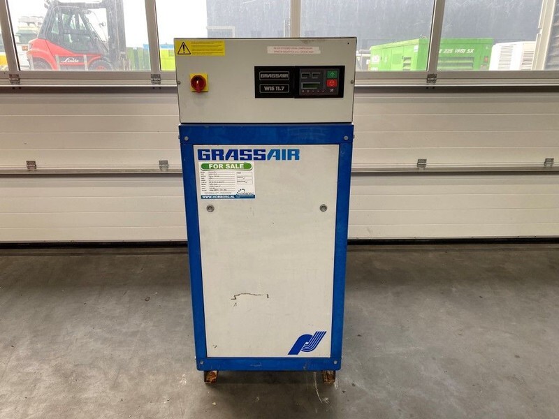 Grassair WIS 11.7 Silent 4 kW 550 L / min 12 Bar Schroefcompressor - Luchtcompressor: afbeelding 1 Grassair WIS 11.7 Silent 4 kW 550 L / min 12 Bar Schroefcompressor - Luchtcompressor: afbeelding 1