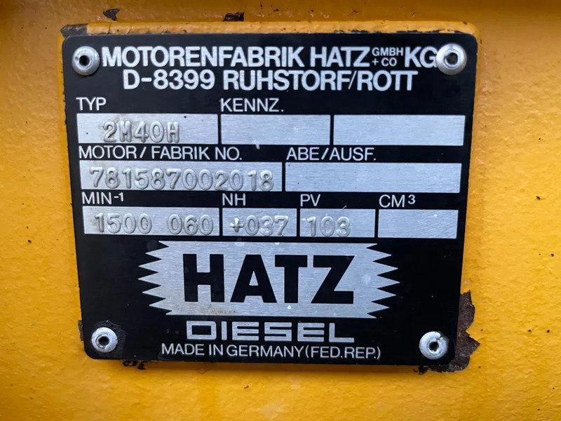 Hatz 2M40H Stamford 25 kVA generatorset - Industrie generator: afbeelding 3 Hatz 2M40H Stamford 25 kVA generatorset - Industrie generator: afbeelding 3
