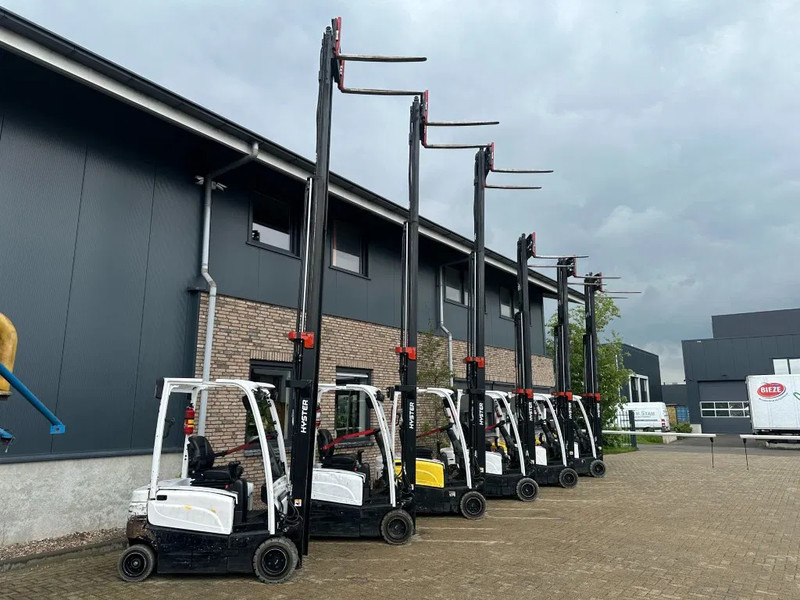 Elektrische heftruck Hyster J1.8XN MWB 1.8 ton Triplex Freelift Sideshift Positioner Elektra Heftruck Accu 2023: afbeelding 6