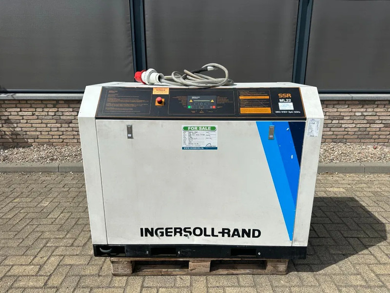 Ingersoll Rand SSR ML22 Elektrische Schroefcompressor 25 kW 3480 L / min 7.5 Bar - Luchtcompressor: afbeelding 1 Ingersoll Rand SSR ML22 Elektrische Schroefcompressor 25 kW 3480 L / min 7.5 Bar - Luchtcompressor: afbeelding 1