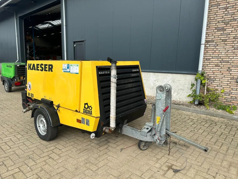 Kaeser M80 Kubota 8.1 m3 / min 7 Bar 55 kW Mobiele Silent Diesel Compressor - Luchtcompressor: afbeelding 2 Kaeser M80 Kubota 8.1 m3 / min 7 Bar 55 kW Mobiele Silent Diesel Compressor - Luchtcompressor: afbeelding 2
