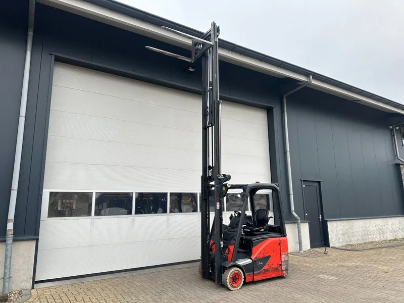 Elektrische heftruck Linde E16H-02 1.6 ton Triplex Freelift Sideshift Elektra Heftruck 2016: afbeelding 7