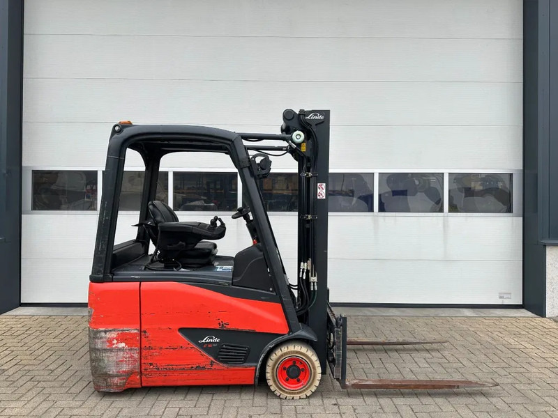 Elektrische heftruck Linde E16H-02 1.6 ton Triplex Freelift Sideshift Elektra Heftruck 2016: afbeelding 19