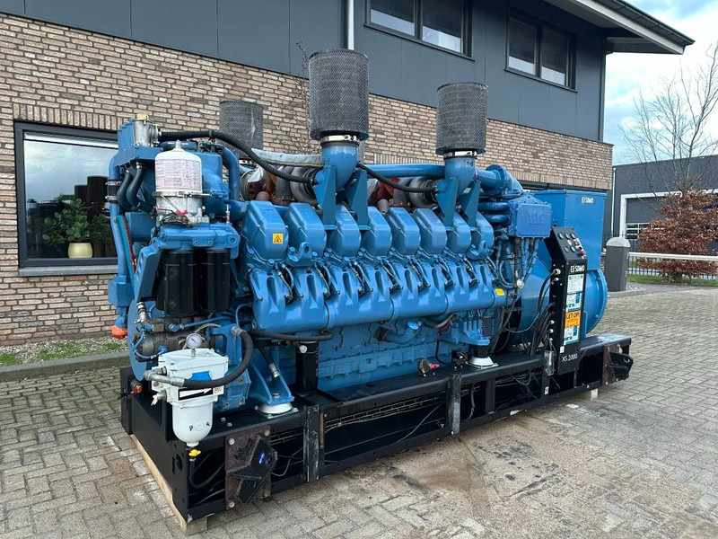 Industrie generator MTU 16V 4000 G61 SDMO XS 2000 Leroy Somer 2000 kVA generatorset: afbeelding 16