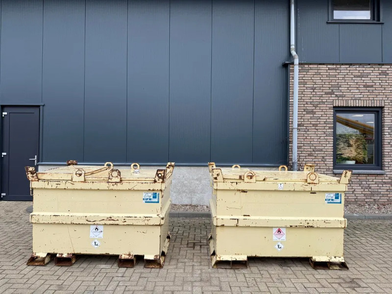 Tolsma Kiwa IBC 1150 liter Dieseltank Milieutank - Zeecontainer: afbeelding 1 Tolsma Kiwa IBC 1150 liter Dieseltank Milieutank - Zeecontainer: afbeelding 1