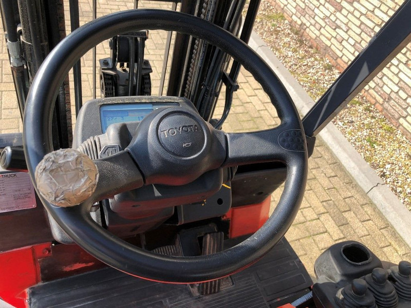 Elektrische heftruck Toyota 1.6 ton Triplex Freelift Sideshift Elektra Heftruck: afbeelding 8
