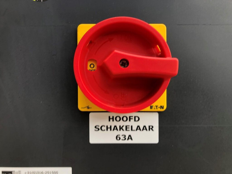 Vello Rubber-56.2 Stroomverdeelkast Zwerfkast Paddestoel 63 Ampère Nieuw ! - Industrie generator: afbeelding 5 Vello Rubber-56.2 Stroomverdeelkast Zwerfkast Paddestoel 63 Ampère Nieuw ! - Industrie generator: afbeelding 5