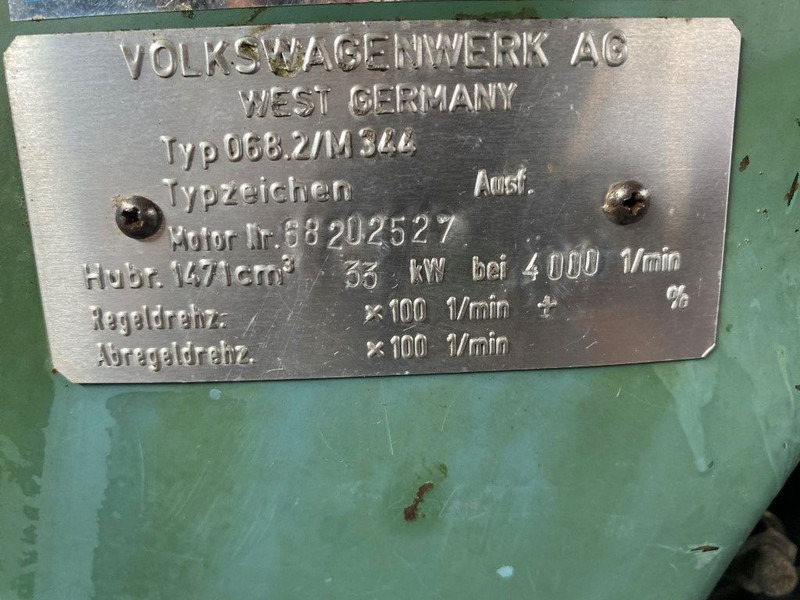 Volkswagen 068.2/M344 Marine Diesel motor 33 kW / 45 PK met keerkoppeling - Motor voor Intern transport: afbeelding 3 Volkswagen 068.2/M344 Marine Diesel motor 33 kW / 45 PK met keerkoppeling - Motor voor Intern transport: afbeelding 3
