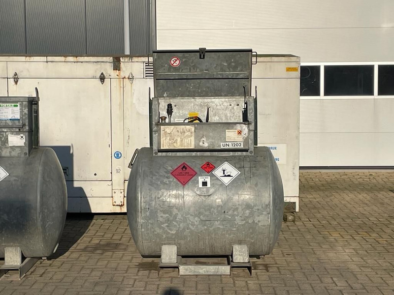 Opslagtank dieseltank Rietberg 1000 liter Dieseltank Gegalvaniseerd IBC met keuring !: afbeelding 17