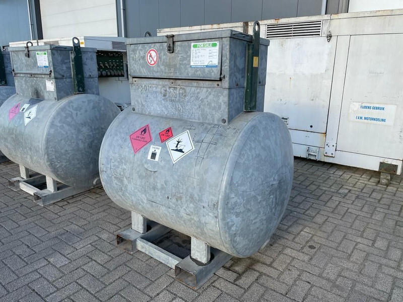 Opslagtank dieseltank Rietberg 1000 liter Dieseltank Gegalvaniseerd IBC met keuring !: afbeelding 8